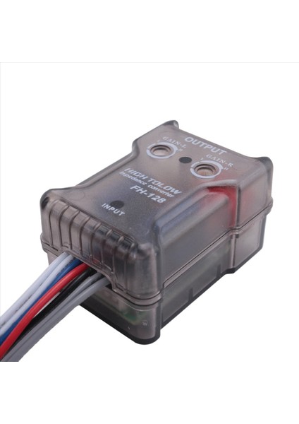 5x Seviyeli Hoparlör Sinyaline Düşük Seviyeli Rca Adaptör Aracı Ses Ila Düşük Subwoofer Ses Dönüştürücü (Yurt Dışından) fırsatları