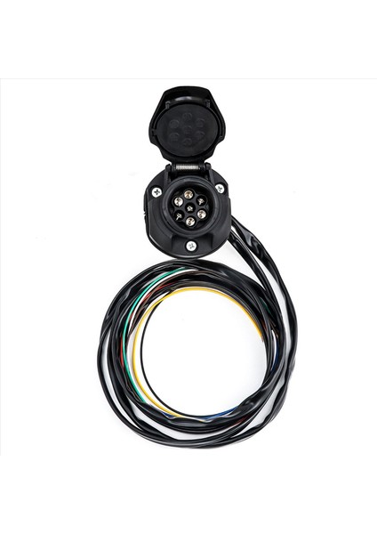 4x Tirol Yeni 7 Pin Römork Soket Kablosu 1 5m Tel Römork Kablolama Konnektörü Parçaları (Yurt Dışından) fırsatları