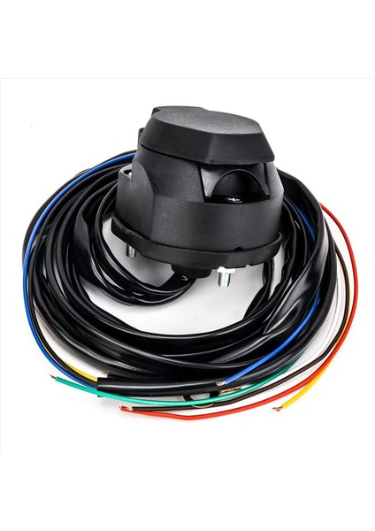5x Tirol Yeni 7 Pin Römork Soket Kablosu 1 5m Tel Römork Kablolama Konnektörü Parçaları (Yurt Dışından) fiyatları