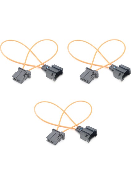 6x Çoğu Fiber Optik Döngü Bypass Bmw Mercedes-Benz Için Erkek ve Kadın Kit Adaptörü (Yurt Dışından)