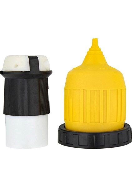 L5-30R Konnektör Twist Lock Inlet Fiş Güç Kablosu ve Halkası 30A 125V (30AFDC +30ARCV) (Yurt Dışından)