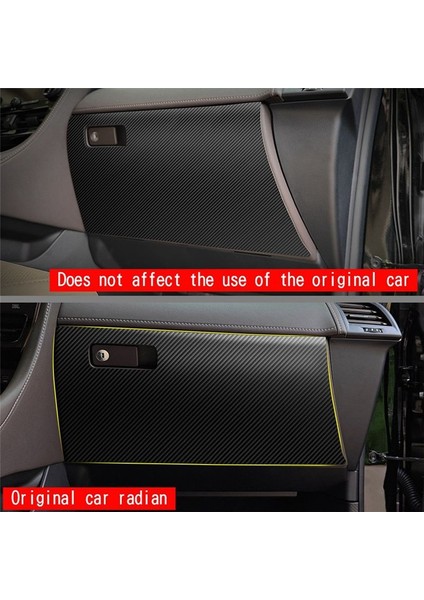 Toyota Alphard/vellfire Için 40 Serisi 2023+ Araba Pu Deri Eş Pilot Anti-Bick Eldiven Kutusu Trim Pad Karbon Fiber Desen (Yurt Dışından) fiyatları