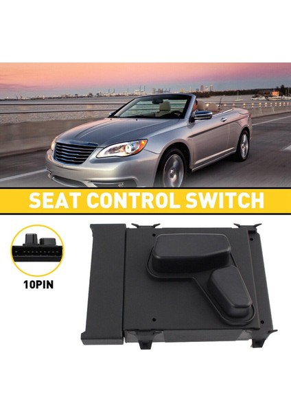 Araba Sol Sürücü Tarafı Araba Güç Koltuğu Kontrol Anahtarı 56049433AE Jeep Grand Cherokee 2005-2019 Dodge Ram Chrysler (Yurt Dışından) modelleri