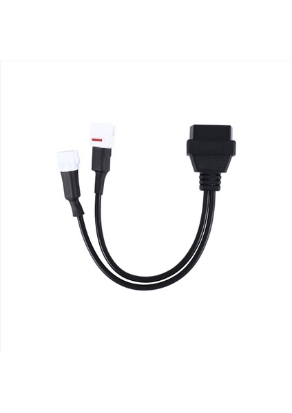 Yamaha Için 3pin + 4pin 2 Için 1 Inç Obd2 Motosiklet Tarayıcı Kablosu Obd Tarayıcı ile Birlikte Çalışır (Yurt Dışından) fiyatları