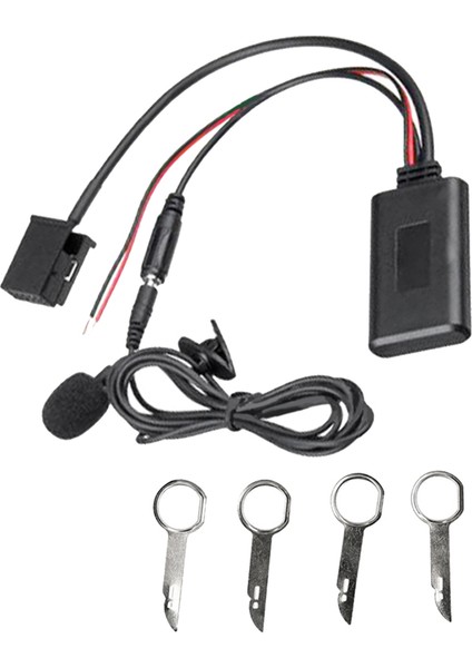 Ford 6000CD USB 5 0 Müzik Çalar Ses Adaptörü Mikrofon Handfree Için Aux Kablo Bluetooth Adaptörü (Yurt Dışından)