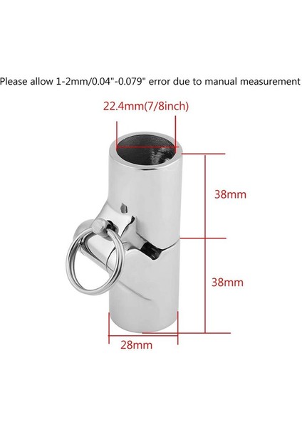 Tekne Korkusu Takma -Tekne Borusu Konnektörü 7/8 Inç (22MM) Için Katlanan Döner Döner Kuplaj Konnektörü (Yurt Dışından) modelleri