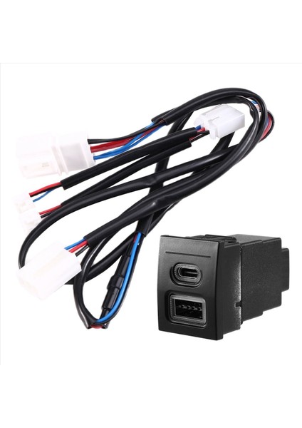 Araba USB Şarj Cihazı Pd Hızlı Şarj Qc3 0 Telefon Şarjı Adaptörü Vw Polo 2004 - 2011 Için (Yurt Dışından) fiyatları