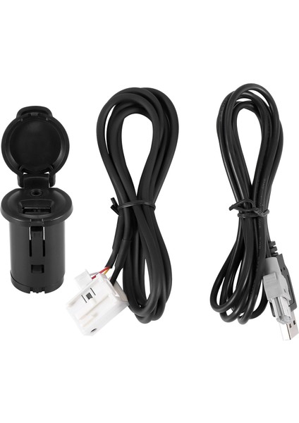 Peugeot 206 207 307 308 407 408 508 607 Için Araba Stereo Erkek USB Aux Kablo Seti Citroen C3 C4 C5 C6 Için RD43 RD45 Için (Yurt Dışından)