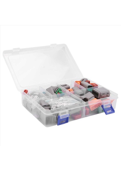 Elektrik Teli Konnektör Tapası 8 Set 2 3 4 6 8 12 Deutsch Dt Konnektörü Çiftlik Kiti Için (Yurt Dışından)