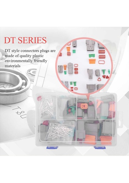 Elektrik Teli Konnektör Tapası 8 Set 2 3 4 6 8 12 Deutsch Dt Konnektörü Çiftlik Kiti Için (Yurt Dışından) indirimleri