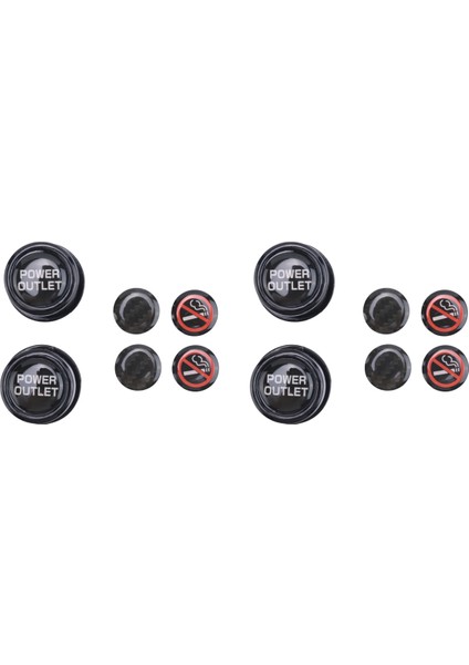 Çığ Soket Kapak Kapağı 4 Paket Araç Enerjisi Çıkışı Için Evrensel Su Geçirmez Toz Geçirmez Fiş Önleme (Yurt Dışından)
