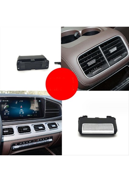 Araç Arka Klima Çıkış Sekmesi Klipsi Onarım Kiti Hava Havalandırma Ayarlama Tokası Mercedes-Benz Gls Gle W167 2020-2024 (Yurt Dışından) fırsatları