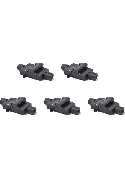 5x 12V Römork Soketi Fiş 7 Pim Düz Erkek+7 Pin Fiş Rv Kamyonu Için Düz Dişi (Yurt Dışından)