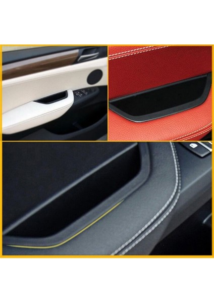 Araba Siyah Iç Kapı Kolu Çekme Trim Bmw Için Uygun Bmw F25 F26 X3 X4 2010-2018 Ön Taraf 51417250306 (Yurt Dışından) fırsatları