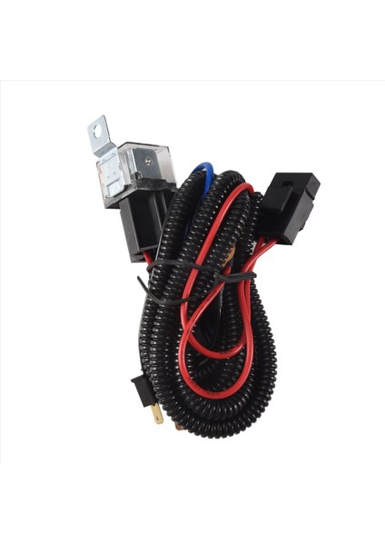 12V Araba Boynuzu Modifiye Kablo Dairesi Salyangoz Korna Elektrikli Boynuz Evrensel 40A Rölesi (Yurt Dışından) fırsatları