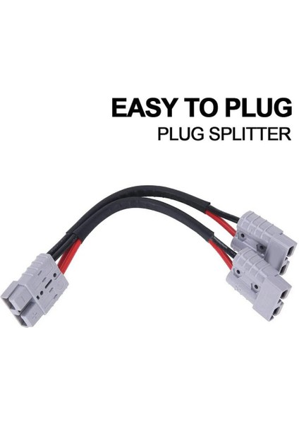 Anderson Fiş Konnektörü Için 50A Çift Y Adaptör Pil Güç Konnektörü Forklift Güç Fiş Konektörü 6mm Araç Kablosu (Yurt Dışından) fırsatları