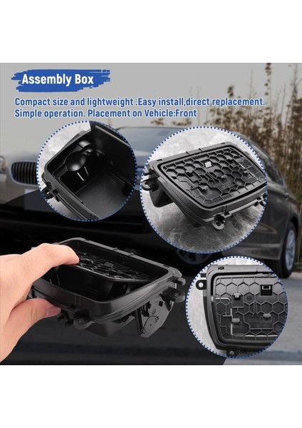 Yeni Siyah Plastik Merkez Konsolu Kültray Montaj Kutusu Bmw 5 Serisi F10 F11 F18 51169206347 (Yurt Dışından) fırsatları