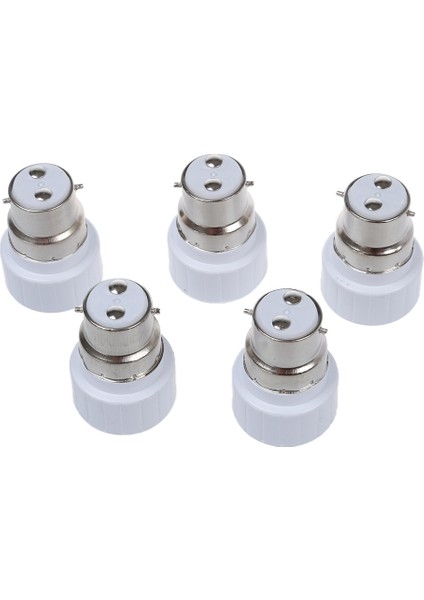 B22 Ila GU10 Lamba Ampul Base Soket Dönüştürücü Adaptör 5 Paket (Yurt Dışından)