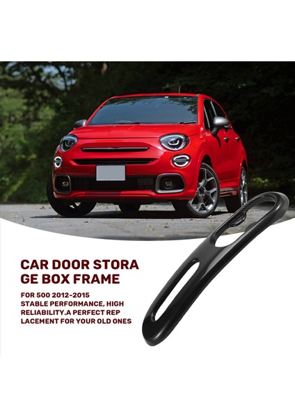 Fiat Için Araba Su Kupası Tutucu Panel Trim Kapak El Freni Sticker Iç Mekan 500 2012 2012 2013 2014 2015 (Yurt Dışından) fırsatları