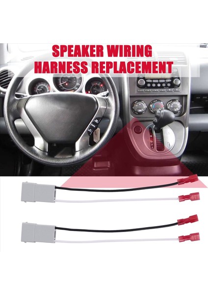 72-7800 Otomobil Hoparlör Konnektörü Honda Accord Civic Crv Acura cl Tl Mdx ve Daha Fazlası Için (Yurt Dışından) indirimleri