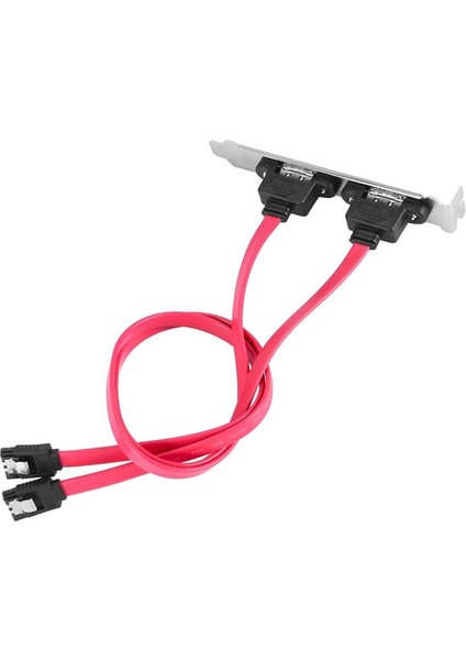 Çift Port Sata Seri Ata Kablosu - Esata Bracket Adaptör Kablosu (Yurt Dışından) fiyatları