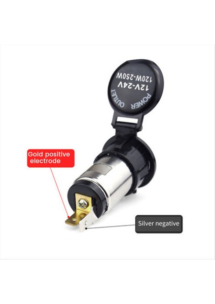 Puroetter Çakır Soketi Dc 12V Araç Puroetter Çakmak Kapak Kablo Demeti ile Otomotiv Kamyonu Rv Için Su Geçirmez (Yurt Dışından) modelleri