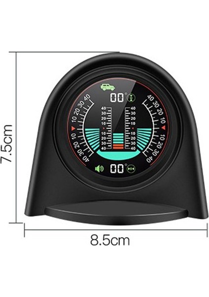 Araba Ölçer Seviyesi Metre Denge Metre Dış Mekan Off-Road Eğim Ölçer (Yurt Dışından) fiyatları