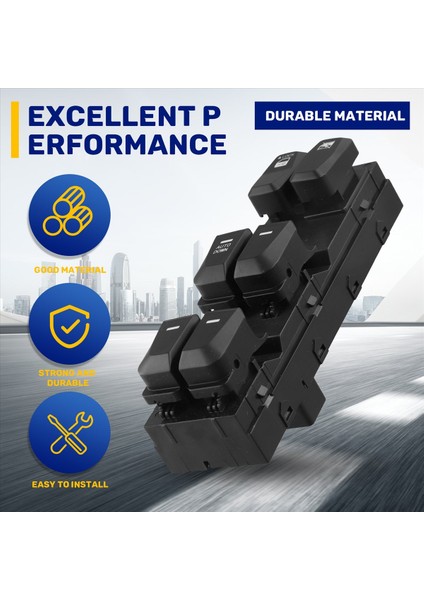 Hyundai Tucson 2005-2010 Pencere Kaldırıcı Kontrol Anahtarı Lhd Için Araba Ana Güç Penceresi Anahtarı 93571-2S000 (Yurt Dışından) indirimleri