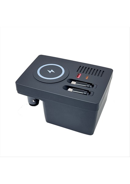 Audi A4L B9 A5 S5 S5 Lhd USB Tip-C Fast Kablosuz Şarj Cihazı Şönt Yerleştirme Istasyonu Araba Iç Mekan (Yurt Dışından)