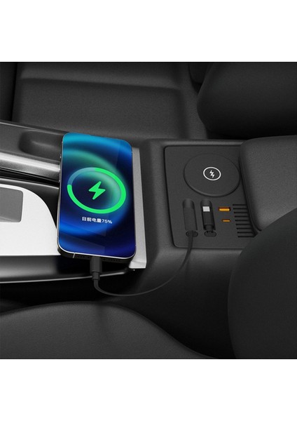 Audi A4L B9 A5 S5 S5 Lhd USB Tip-C Fast Kablosuz Şarj Cihazı Şönt Yerleştirme Istasyonu Araba Iç Mekan (Yurt Dışından) indirimleri