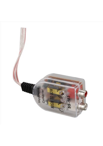 3x Araçlar Otomatik Araç Ila Düşük Empedans Dönüştürücü Adaptör Hoparlör Rca Hattına Hoparlör (Yurt Dışından) fırsatları