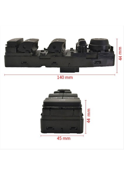 61319362116 Sol Sürücü Yan Pencere Regülatörü Anahtarı Güç Penceresi Anahtarı Bmw X5 F15 2013-2018 X6 F16 (Yurt Dışından) fiyatları