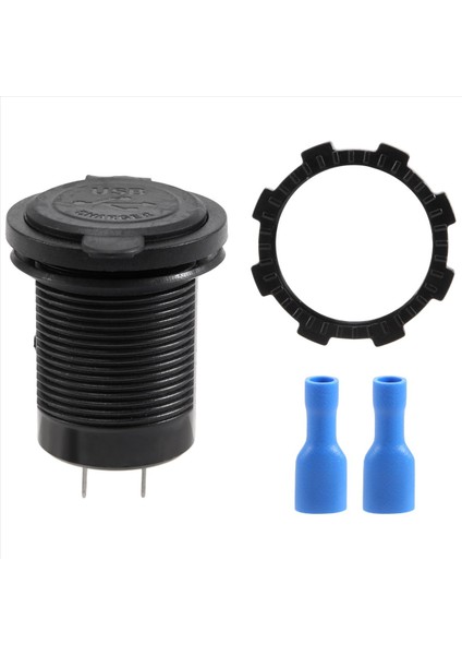 12V-24V Araç Aracı Su Geçirmez 5V 2 1A + 2 1A Çift USB Güç Yuvaları Çıkış (Yurt Dışından)