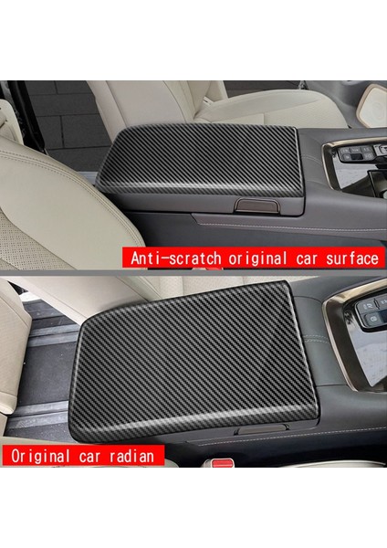 Toyota Alphard/vellfire 40 Serisi 2023+ Karbon Fiber Deseni Için Araba Stowing Deming Art Tabanca Kutusu Panel Trim Kapak (Yurt Dışından) modelleri