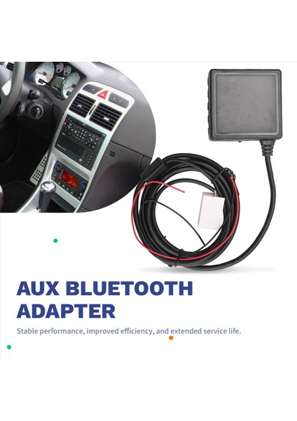 Aux USB Tf Arayüz Bluetooth Müzik Adaptörü Peugeot 307 407 Citroen Rd4 Otomobil Mp3 Çalar Bluetooth Handfree (Yurt Dışından) fırsatları