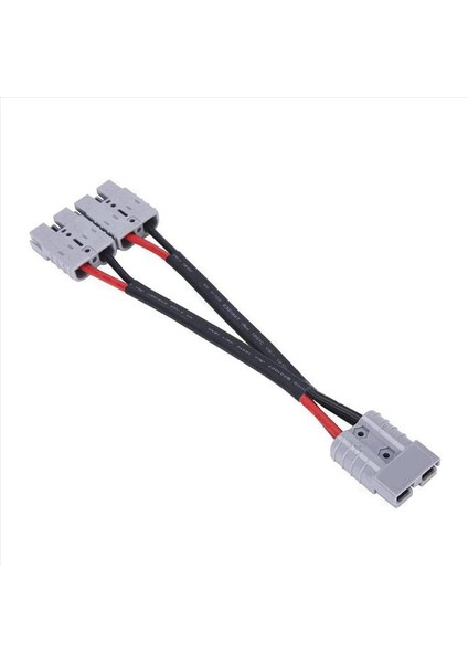Anderson Fiş Konnektörü Için 2x 50A Çift Y Adaptör Pil Güç Konnektörü Forklift Güç Fiş Konektörü 6 mm Kablolu (Yurt Dışından) indirimleri