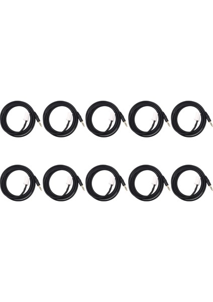 Suzuki Hrv Swift Jimny Vitra Için 10X Araba Aux Adaptör Ses Kablosu 8 Pin Fiş (Yurt Dışından)