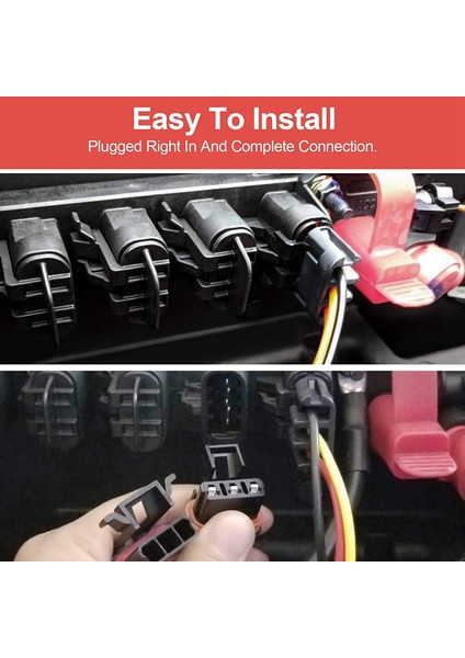 5pcs Pulse Güç Fiş Konnektörü Pigtail Konnektörü Polaris Ranger XP1000 &amp Rzr Rs1 &amp Genel 2018 -2021 (Yurt Dışından) modelleri