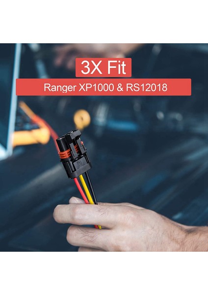 5pcs Pulse Güç Fiş Konnektörü Pigtail Konnektörü Polaris Ranger XP1000 &amp Rzr Rs1 &amp Genel 2018 -2021 (Yurt Dışından) indirimleri