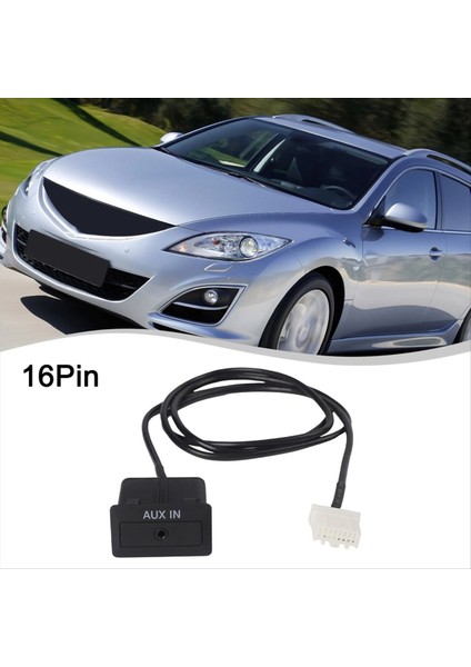Mazda Cx-9 2006-2012 Için TD74-66-DFX 16PIN Car Aux Ses Arabirimi 3 2009-2012 Aux Stereo Adaptör Ses Soketi (Yurt Dışından) indirimleri