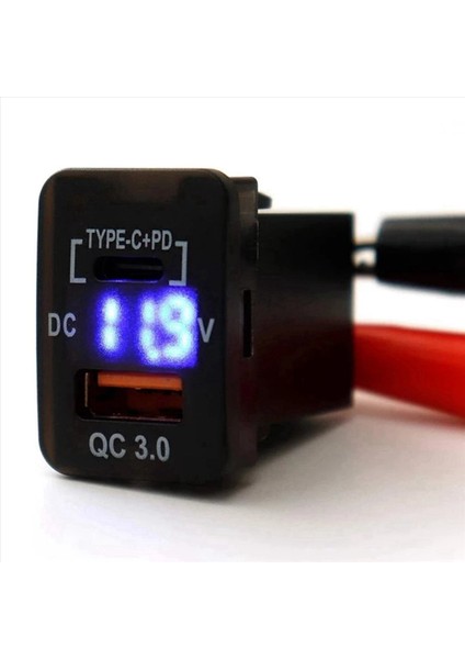 2 Adet 30X20MM Araç USB Şarj Cihazı Qc3 0 Toyota Için Pd Tip C USB Şarj Cihazı Adaptörü ile Hızlı Şarj (Yurt Dışından) indirimleri
