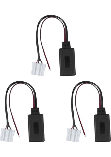 3x Araç Kablosuz Bluetooth Modül Müzik Adaptörü Mazda 2 Için Aux Audio Kablosu 2 3 5 6 Mx5 Rx8 (Yurt Dışından)