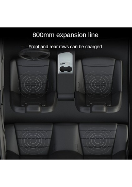 Tesla Model 3 Için Highland 2024 30W Hızlı Şarj USB Hub Çok Portlu Adaptör Merkez Konsolu USB Hub Dock (Yurt Dışından) modelleri