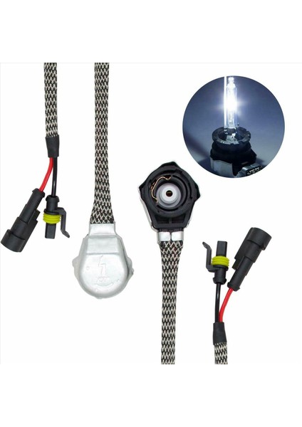 4x D2S/D4S Hıd Xenon Ampul Adaptörleri Tel Kablo Demeti Konnektörü Kablo Soketi (Yurt Dışından) fiyatları