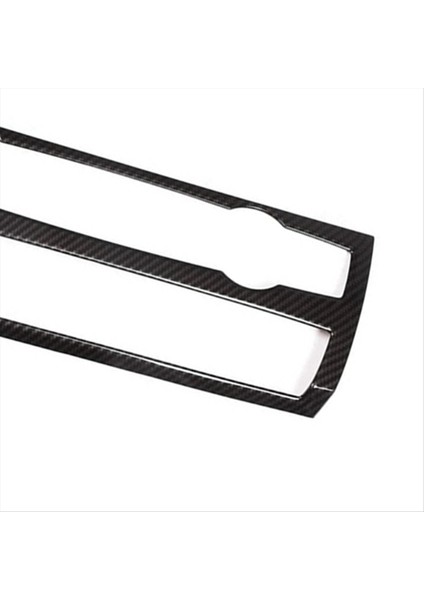 Araç Klima Hacmi Düğmesi Çerçeve Dekoratif Düğme Çerçeve Bmw X5 2008-2013 Için Karbon Fiber Doku (Yurt Dışından) modelleri
