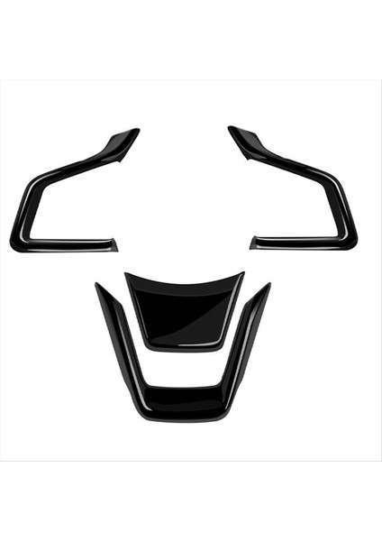 Subaru Forester Için Araç Direksiyon Simidi Trim Kapak Çıkartması 2025 Araba Iç Aksesuarları Parlak Siyah (Yurt Dışından)