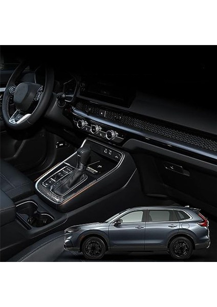 Otomatik Merkez Konsol Dişli Paneli Kapak Trim Dişli Vites Panel Çerçeve Araç Iç Dekorasyon Etiketi - Karbon Fiber Stili (Yurt Dışından) modelleri