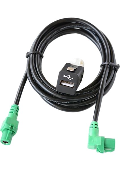 Araba USB Anahtar Teli Kablosu Kablo Daimi Adaptörü For-Bmw E60 E81 E70 E90 F12 F30 F10 F25 U1JF (Yurt Dışından)