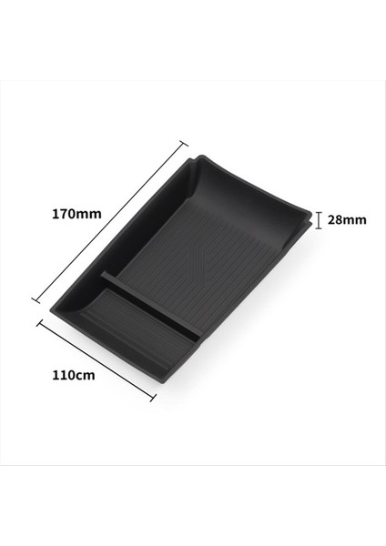 Suzuki Swift 2016-2024 Tepsi Organizatör Aksesuarları Için Araç Merkezi Konsol Saklama Kutusu Kolçak Saklama Kutusu Lhd (Yurt Dışından) fırsatları