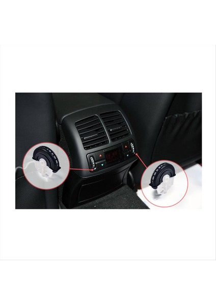 Mercedes Benz E-Serisi W211 2003-2008 Cls W219 2007-2009 Sağ Arka Klima Çıkış Çıkışı Izgara Silindir Anahtarı (Yurt Dışından) fırsatları